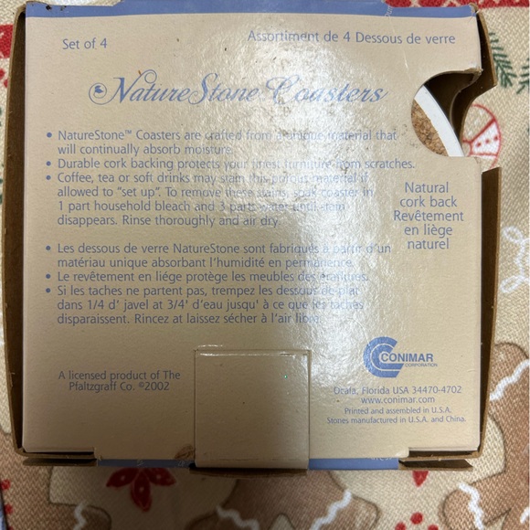 New in the box Summer Breeze Pfaltzgraff Coasters - Picture 2 of 2